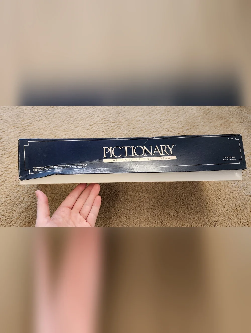 Vintage 1985 Pictionary 1st Edition Charades‎ Game Complete READ